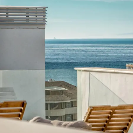 Penthouse Diamond - Private Pool, Terrace, Sea View, Gym & Bbq Appartement Fuengirola