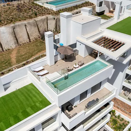 Lejlighed Penthouse Diamond - Private Pool, Terrace, Sea View, Gym & Bbq *