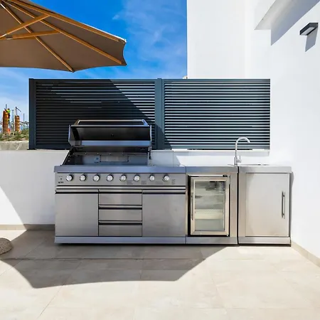 Penthouse Diamond - Private Pool, Terrace, Sea View, Gym & Bbq * Фуэнхирола